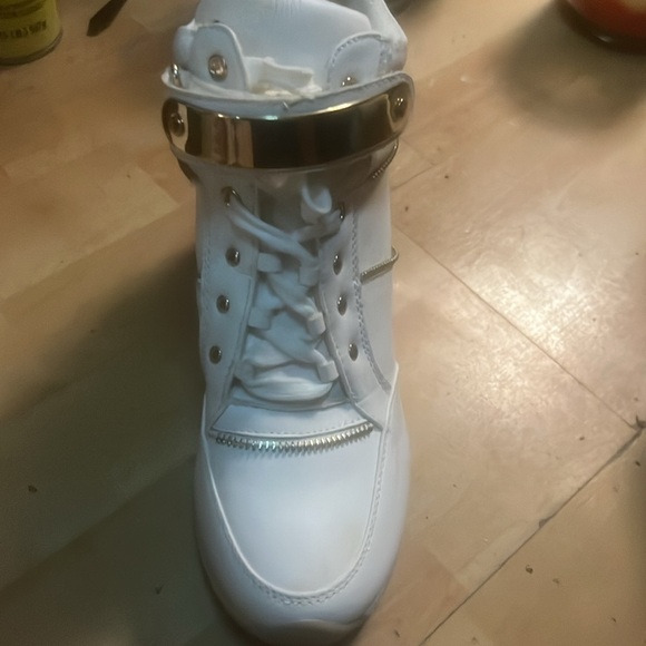 White Wedge woman’s sneakers - Picture 6 of 6